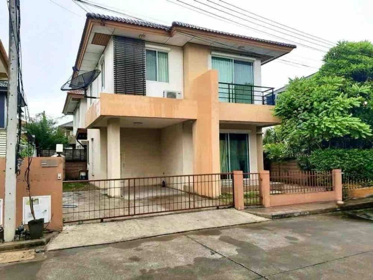 For RentHouseRama5, Ratchapruek, Bangkruai : Urgent rent‼ ️ 2 -storey detached house, Ratchapruek 345, Habitia Village, Ratchapruek 50 sq.w., 3 bedrooms, 2 water, 2 cars parking
