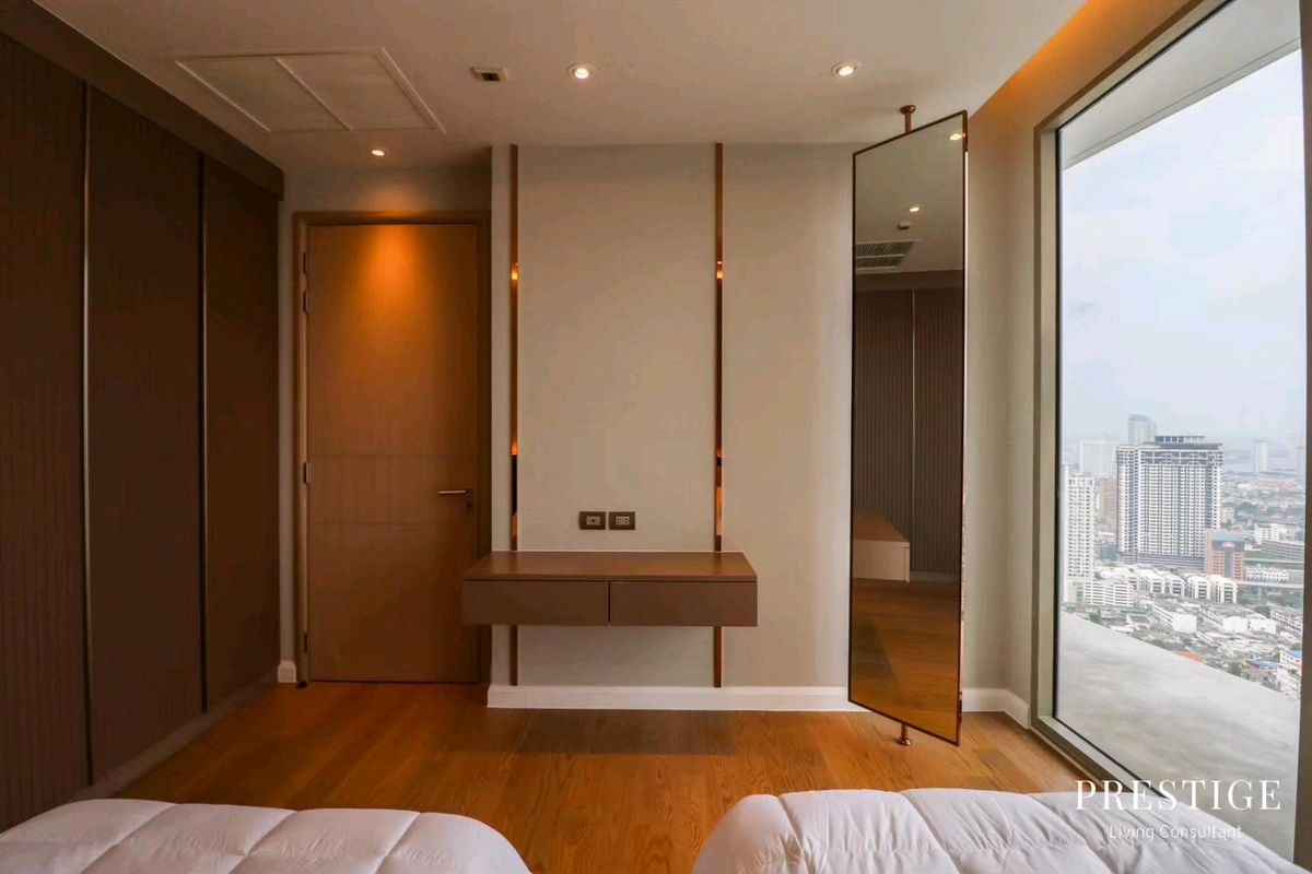 CondoWongwianyai, Charoennakor : 📌For RENT & SALE rental and sale | Magnolias Waterfront Residences - 2BR (103 SQM) 150,000 THB