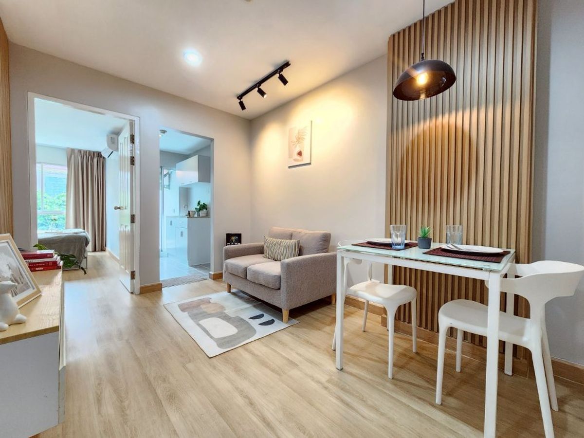 For SaleCondoNawamin, Ramindra : Condo for sale in Dae Kit Plus Nawamin, 2nd floor, good location, convenient transportation, near the pink line MRT