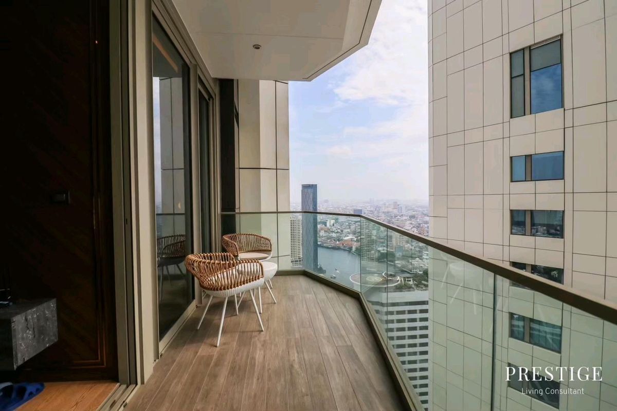 CondoWongwianyai, Charoennakor : 📌For RENT & SALE rental and sale | Magnolias Waterfront Residences - 2BR (103 SQM) 150,000 THB