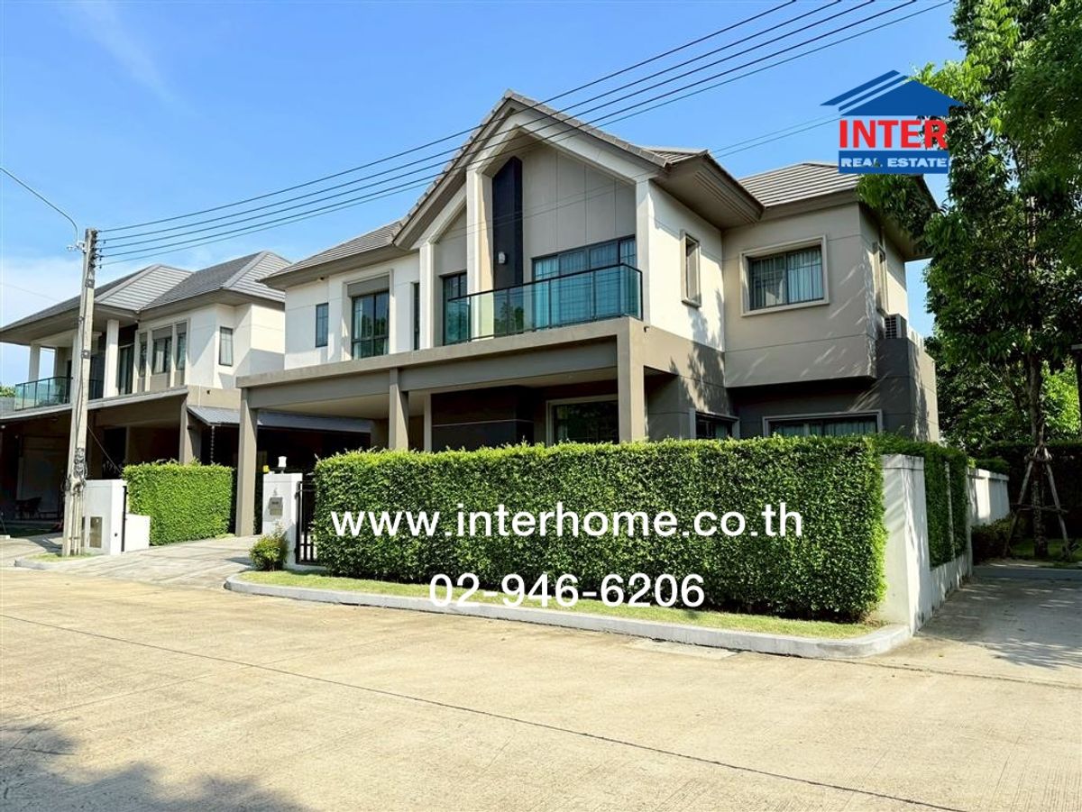 ขายบ้านพุทธมณฑล ศาลายา : บ้านเดี่ยว 2 ชั้น 61.3 ตร.ว. หมู่บ้านบางกอกบูเลอวาร์ด ปิ่นเกล้า-เพชรเกษม ใกล้เทสโก้โลตัส โกฟรช ถนนเพชรเกษม ถนนพุทธมณฑลสาย4 สามพราน นครปฐม