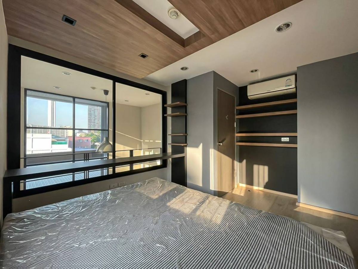 ให้เช่าคอนโดรัชดา ห้วยขวาง : 🔥🔥29889🔥🔥 ให้เช่าL Loft Ratchada 19-Duplex  2 ชั้น🌐 𝙇𝙄𝙉𝙀@ : @fastforrentcondo   