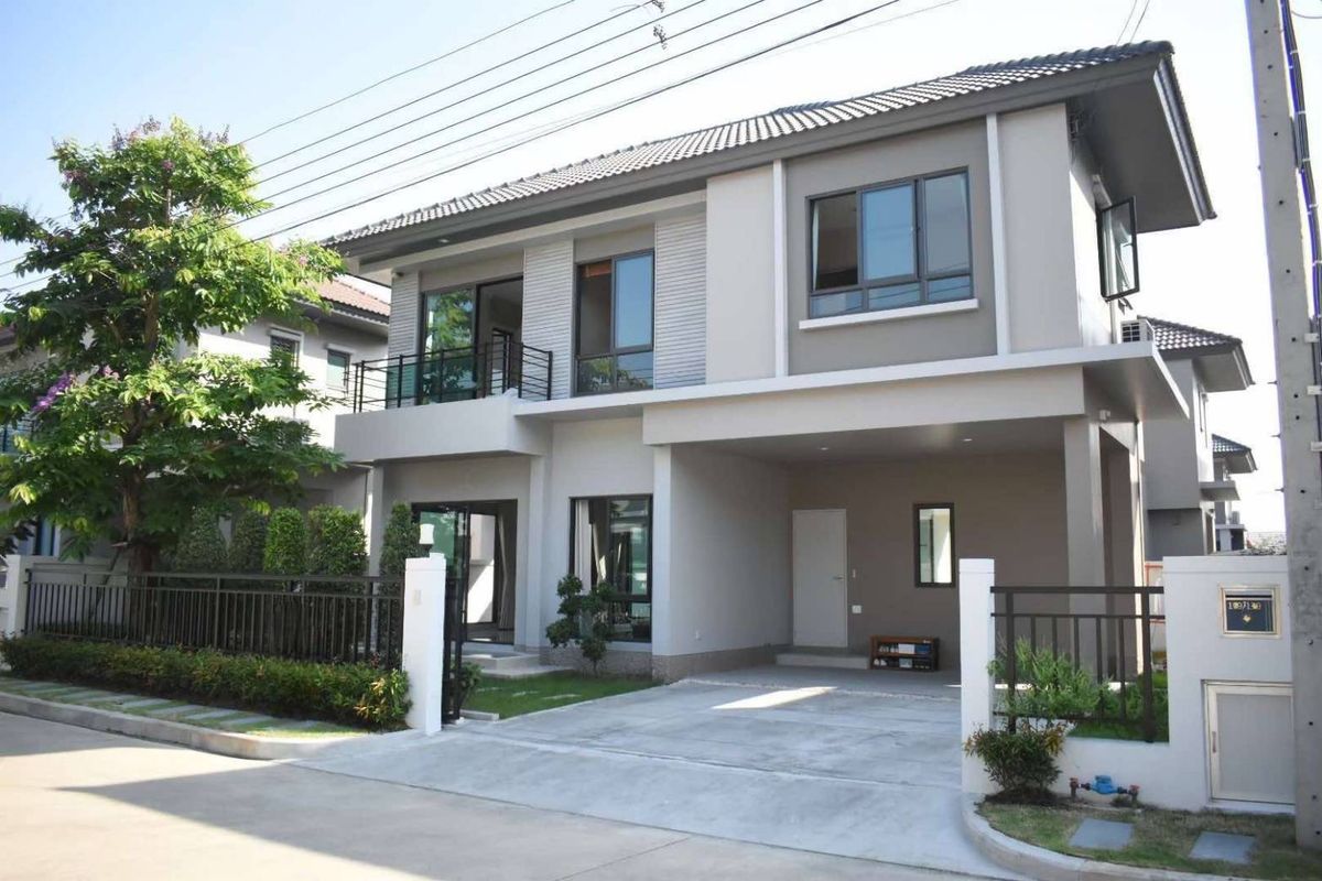 ขายบ้านลาดกระบัง สุวรรณภูมิ : บ้านเดี่ยว 50.3 ตรว. ไลฟ์ บางกอก บูเลอวาร์ด วงแหวน-พระราม9 (Life Bangkok Boulevard Wongwaen-Rama 9)  ราคาพิเศษ 7.79 ลบ.