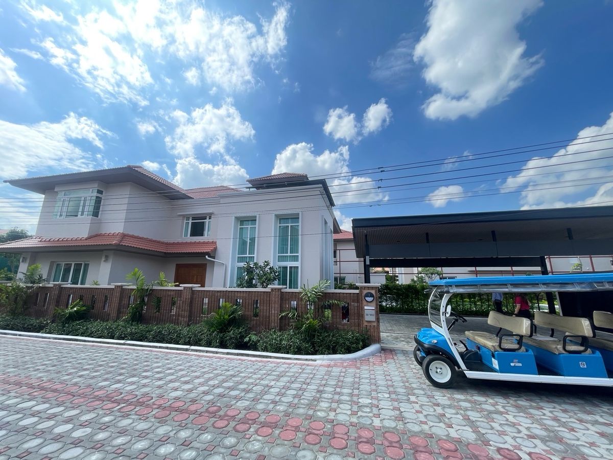ให้เช่าบ้านแจ้งวัฒนะ เมืองทอง : ปล่อยเช่าบ้านprestige2ในโครงการนิชดาธานีใกล้โรงเรียนนานาชาติISB