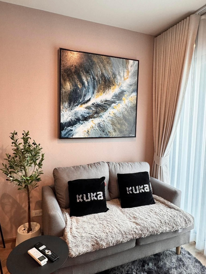 ให้เช่าคอนโดพระราม 9 เพชรบุรีตัดใหม่ RCA : 🔥ให้เช่าด่วน🔥นิว ดิสทริค อาร์ 9 ใกล้ MRT พระราม 9 เฟอร์นิเจอร์ครบ พร้อมเข้าอยู่