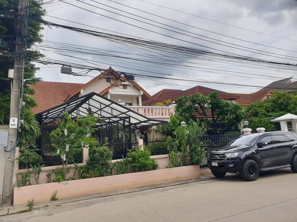 ให้เช่าบ้านบางนา แบริ่ง ลาซาล : POR-074 ให้เช่าบ้านเดี่ยว 2 ชั้น ลาซาล 46
