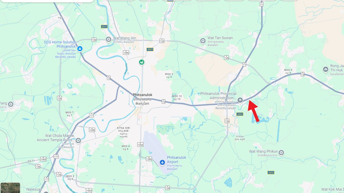 ขายที่ดินพิษณุโลก : ที่ดินสวย ต.สมอแข อ.เมืองพิษณุโลก ติดถนนสาธารณะสองด้าน