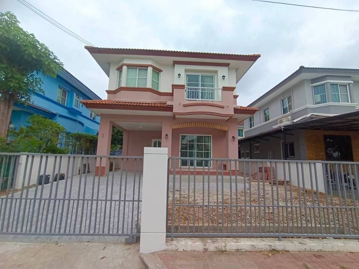 For SaleHouseSamut Prakan,Samrong : Chaiyapruek Thepharak / 3 Bedrooms (Sale), Chayyaphruek Thepharak / 3 Bedrooms (For Sale) Nice027