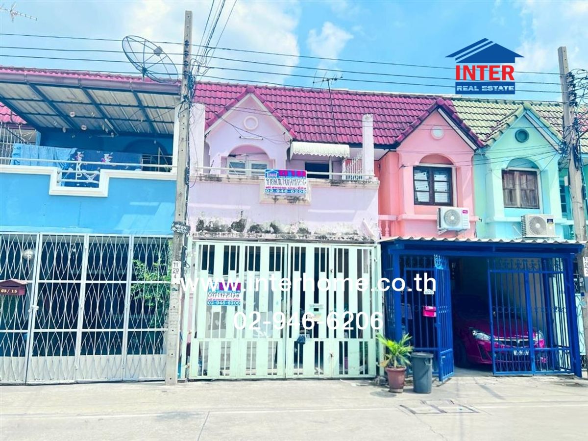 ขายทาวน์โฮมลาดกระบัง สุวรรณภูมิ : ทาวน์เฮ้าส์ 2 ชั้น 16 ตร.ว. หมู่บ้านไทยสมุทร2 ลาดกระบัง ใกล้ห้างพาซิโอลาดกระบัง ซอยลาดกระบัง16 ถนนลาดกระบัง บางพลี สมุทรปราการ