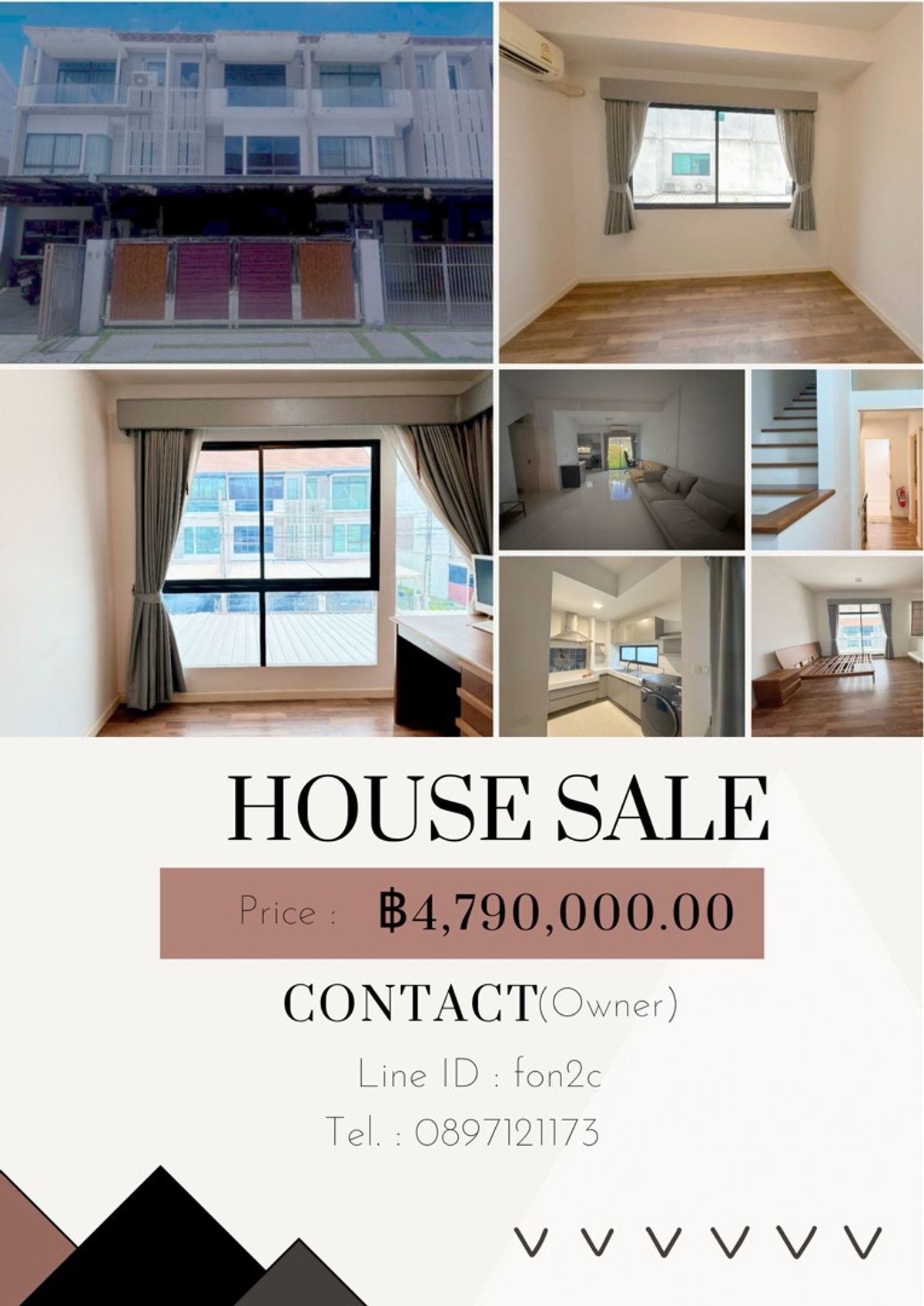 ขายทาวน์โฮมนวมินทร์ รามอินทรา : 🏡ขายบ้าน🏡  𝐓𝐨𝐰𝐧𝐡𝐨𝐦𝐞 𝐓𝐡𝐞 𝐓𝐞𝐫𝐫𝐚𝐜𝐞 𝐑𝐚𝐦𝐢𝐧𝐭𝐫𝐚 65⭐️⭐️⭐️