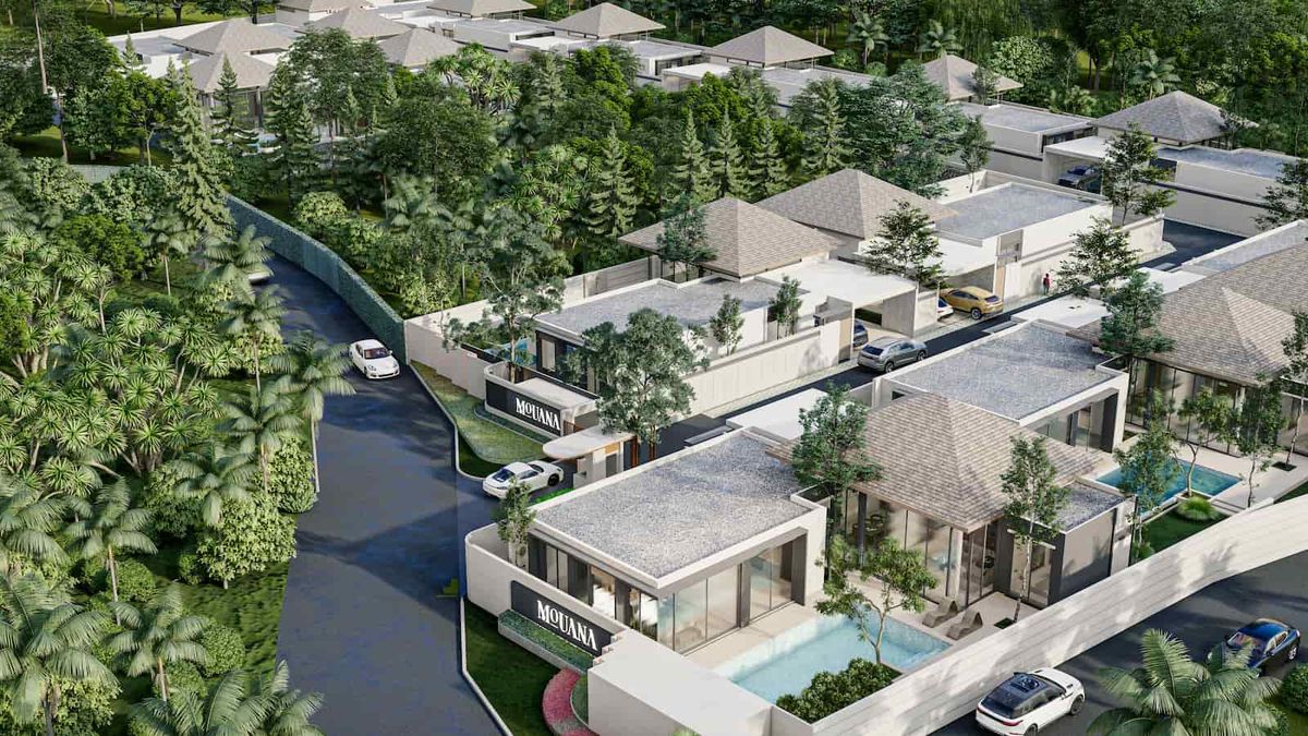 For SalePhuket : 4 Bedroom Spacious Family Villa with Private Pool in Cherng Talay, Thalang, Phuket