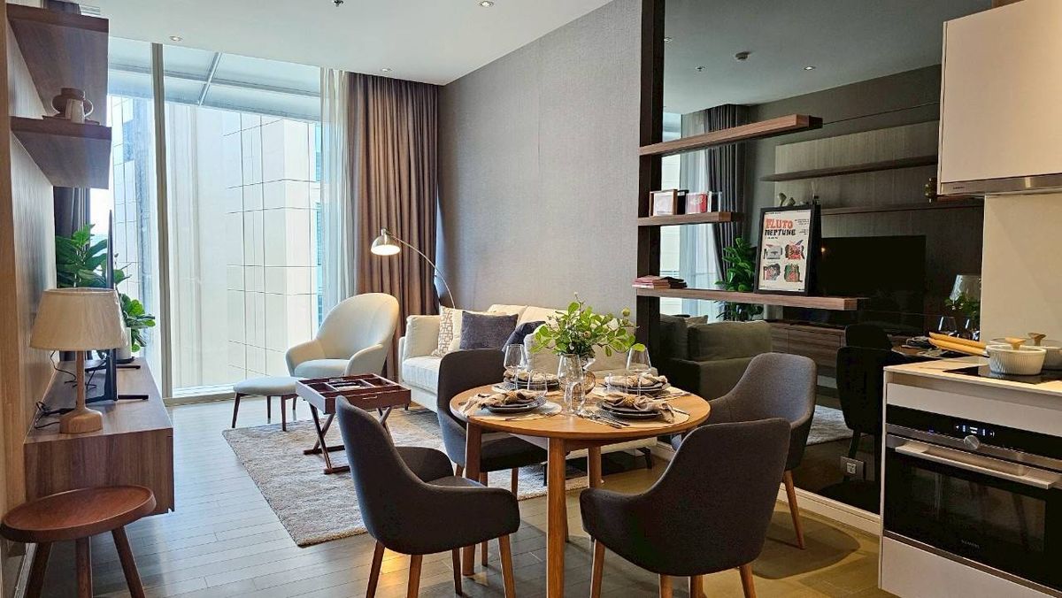 CondoWitthayu, Chidlom, Langsuan, Ploenchit : Magnolia, Ratchadamri Boulevard 49 sqm. 1 bedroom, 1 water, complete with 092-545-6151 (Tim)