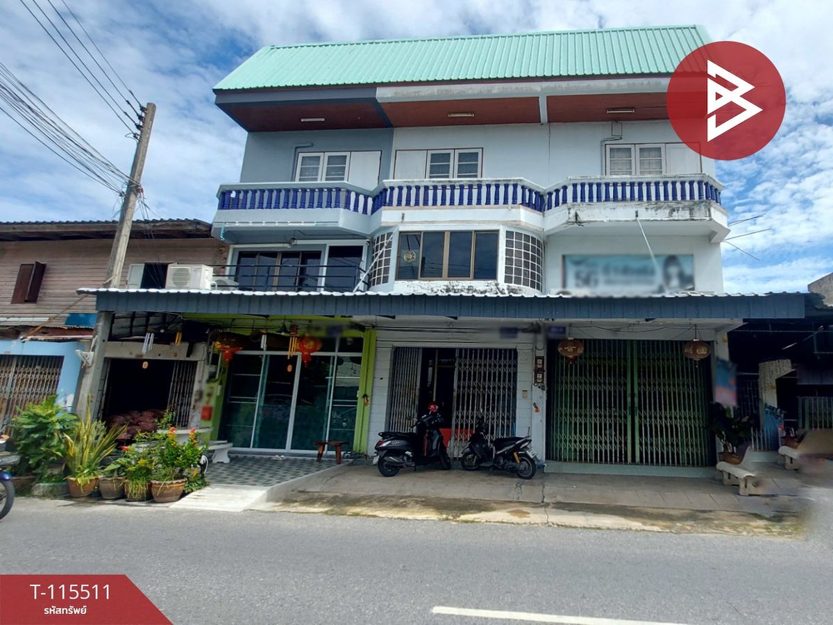 For SaleShop HousePattaya, Bangsaen, Chonburi : 3 -storey commercial building for sale in an area of ​​25 square wah, Ban Suan Chon Buri