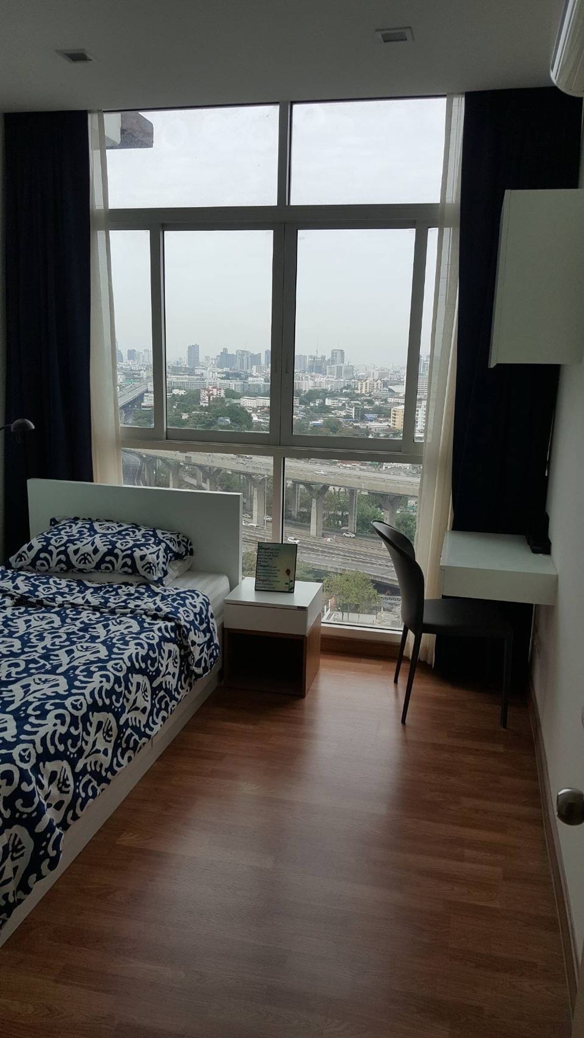 For SaleCondoBangna, Bearing, Lasalle : Sell ​​Coast Bangkok, Room 57 sqm. Floor 21, beautiful view, no building.
