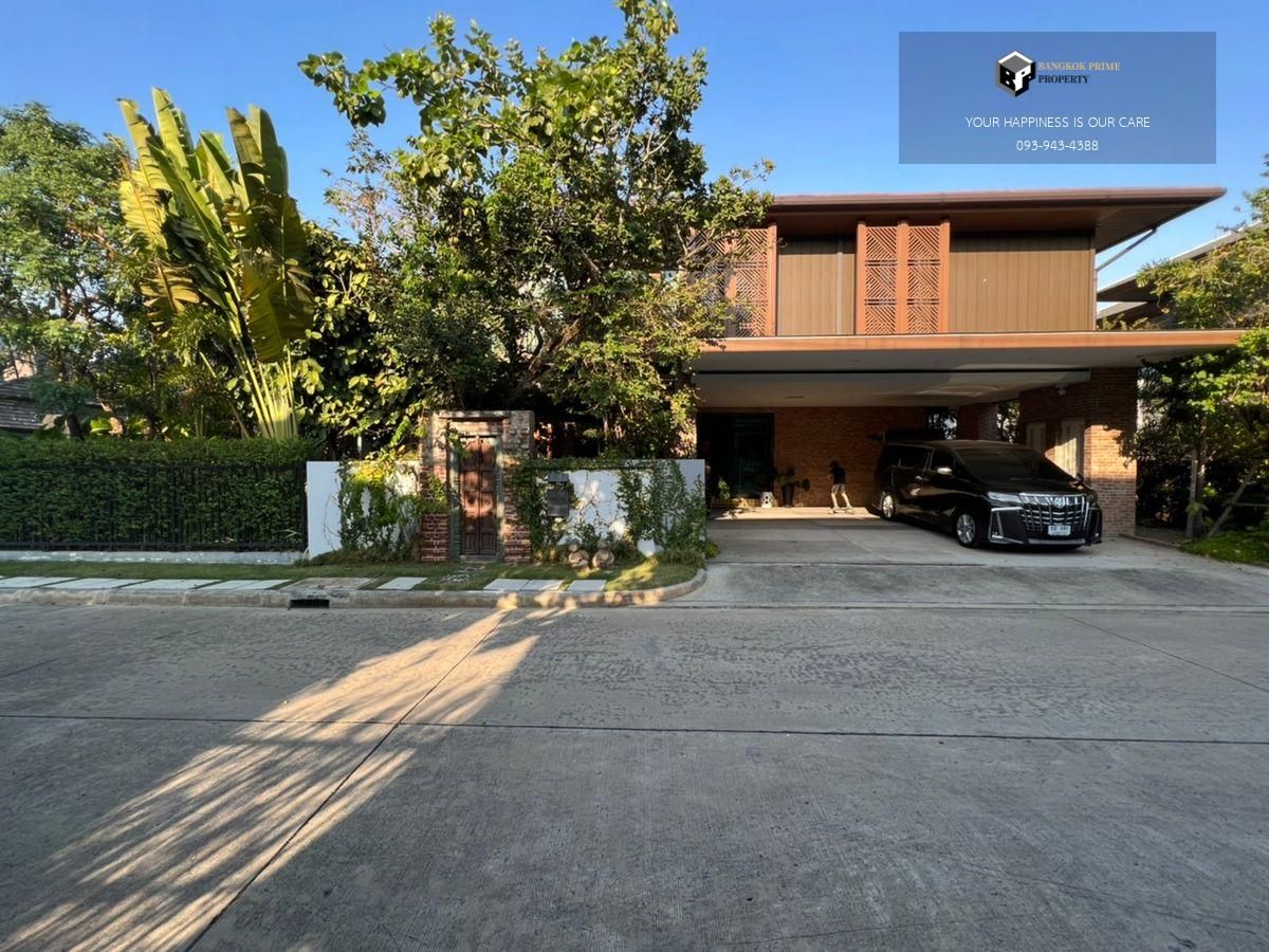 ขายบ้านพัฒนาการ ศรีนครินทร์ : Burasiri Pattanakarn | บ้านหลังหัวมุม ติด club house | #2025070210792