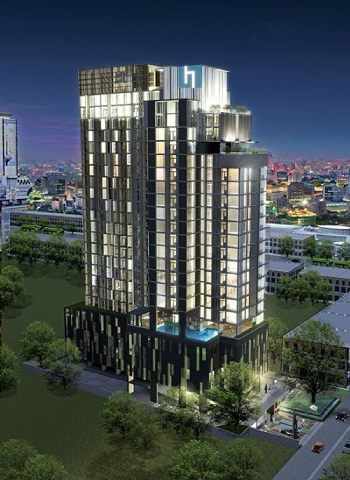 CondoSathorn, Narathiwat : Rent/Condo for sale Bangkok Horizon Sathorn with furniture Can go in