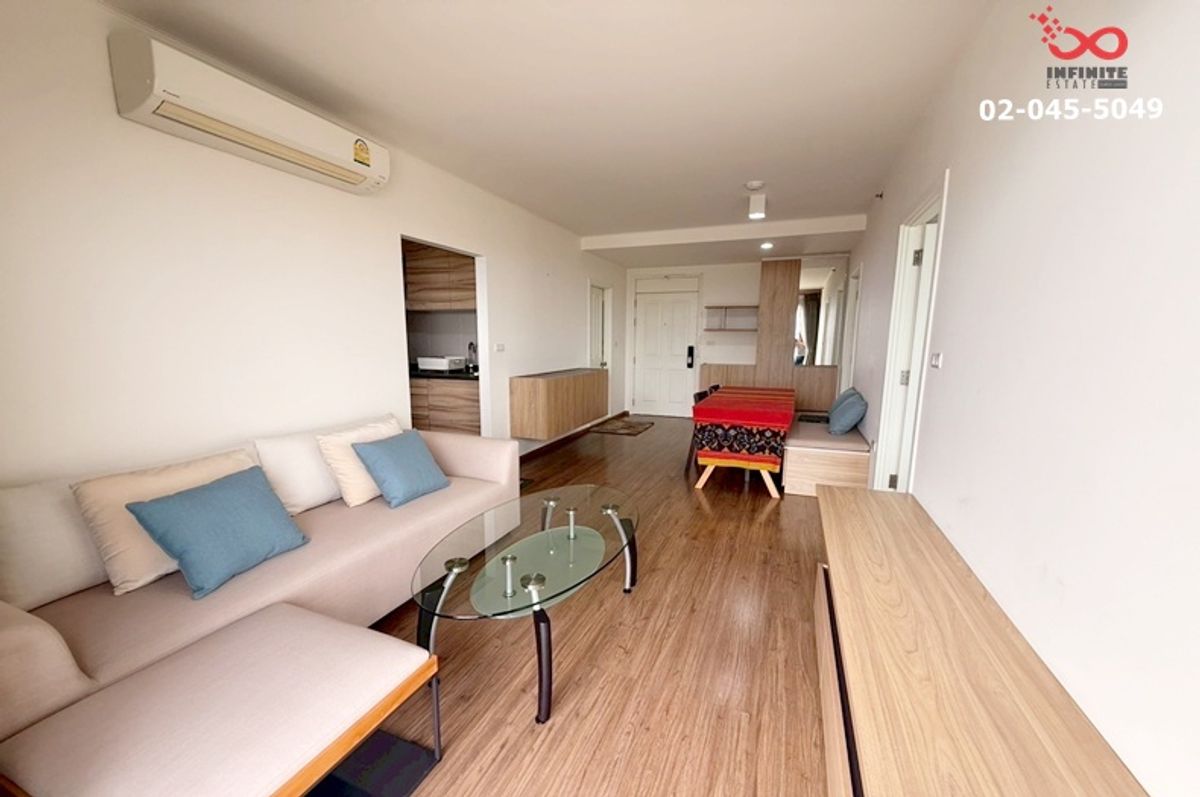 For SaleCondoRama3 (Riverside),Satupadit : Selling condo, Delight Residence Riverfront, corner room 55 sqm. River view, Rama 3 Road