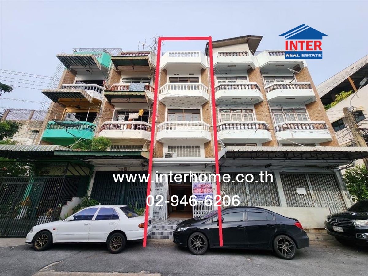 For SaleShop HouseBang kae, Phetkasem : Commercial building 3.5, 16 sq.w., commercial building, Soi Petchkasem 50/3, near MRT, Phasicharoen Station, Petchkasem Road, Phutthamonthon 1 Road, Phasi Charoen District, Bangkok