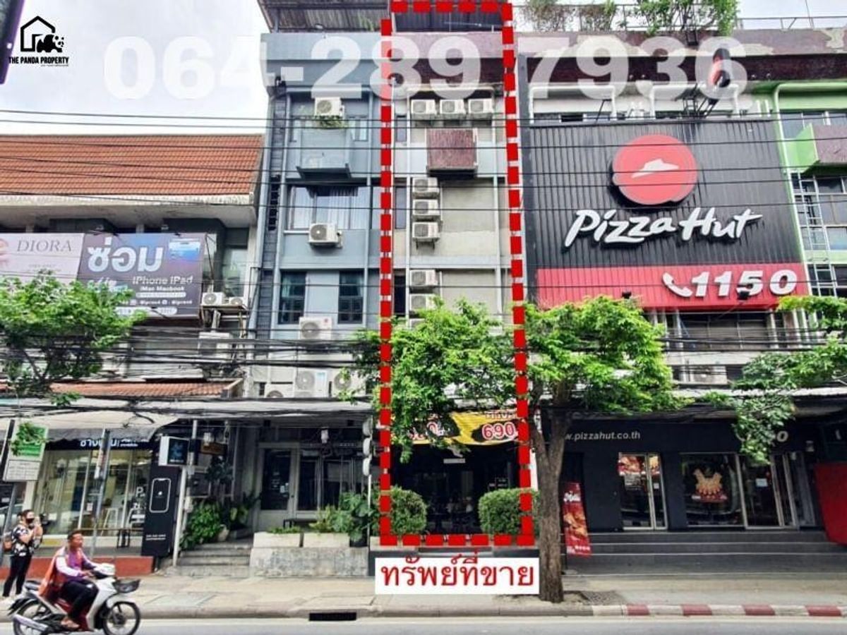 ขายอาคารพาณิชย์เกษตรศาสตร์ รัชโยธิน : ขายโฮสเทลติดถนนพหลฯโยธิน (ก่อนถึง ซ.37/1) 
