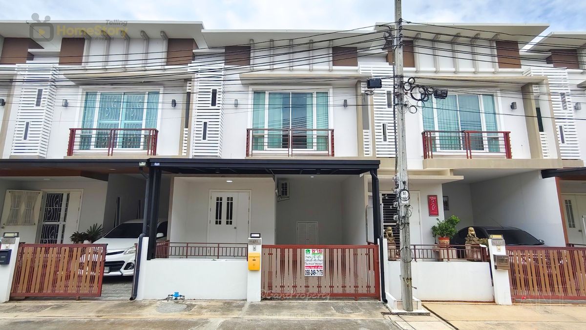 ขายทาวน์โฮมนนทบุรี บางใหญ่ บางบัวทอง : ขายถูกมาก ทฮ 2 ชั้น 3 ห้องนอน พร้อมเข้าอยู่ หมู่บ้านไอเดียเฮ้าส์ สนามบินน้ำ ซ.นนทบุรี42 (Gant-288)
