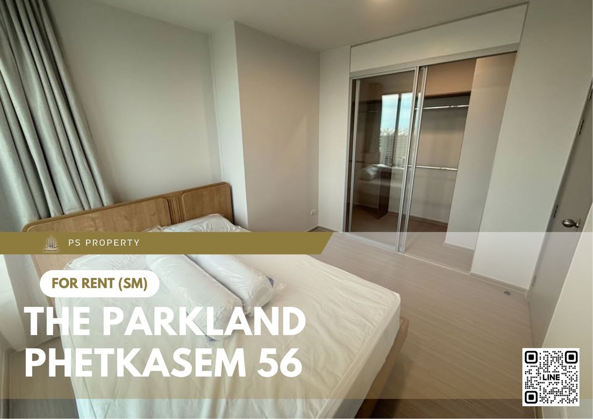 For RentCondoBang kae, Phetkasem : For rent 📍 The Parkland Phetkasem 56 📍 2 bedrooms, fully furnished and equipped with electrical appliances, near MRT Phasi Charoen