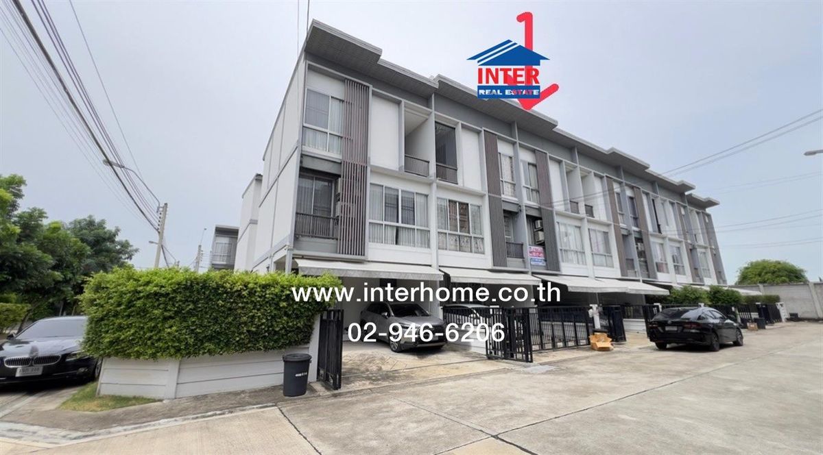 ขายทาวน์โฮมนวมินทร์ รามอินทรา : ทาวน์โฮม 3 ชั้น 18.5 ตร.ว. หมู่บ้านสัมมากรอเวนิว รามอินทรา-วงแหวน ใกล้ห้างแฟชั่นไอส์แลนด์ ถนนรามอินทรา ถนนกาญจนาภิเษก ถนนคู้บอน เขตบางเขน กรุงเทพมหานคร