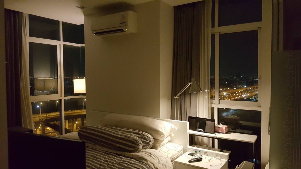 For SaleCondoBangna, Bearing, Lasalle : Sell ​​Coast Bangkok, Room 57 sqm. Floor 21, beautiful view, no building.