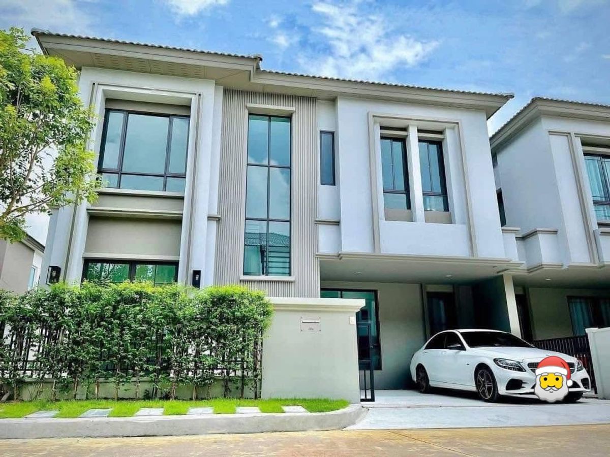 For RentHousePathum Thani,Rangsit, Thammasat : ✨ Rent a 2 -story house, beautiful, ready! 🏡 Grand Pleno, Phahonyothin - Rangsit After the Future Park Rangsit 💰 Renting for only 49,000 baht/month (Old tenants expired, July 17, can move in!)