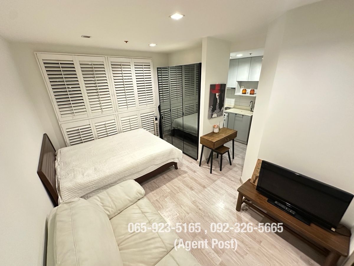 For RentCondoOnnut, Udomsuk : 🔥13,500/Month🔥 Attached to BTS On Nut Studio room size 22 sqm. - Ideo Mobi Sukhumvit 81