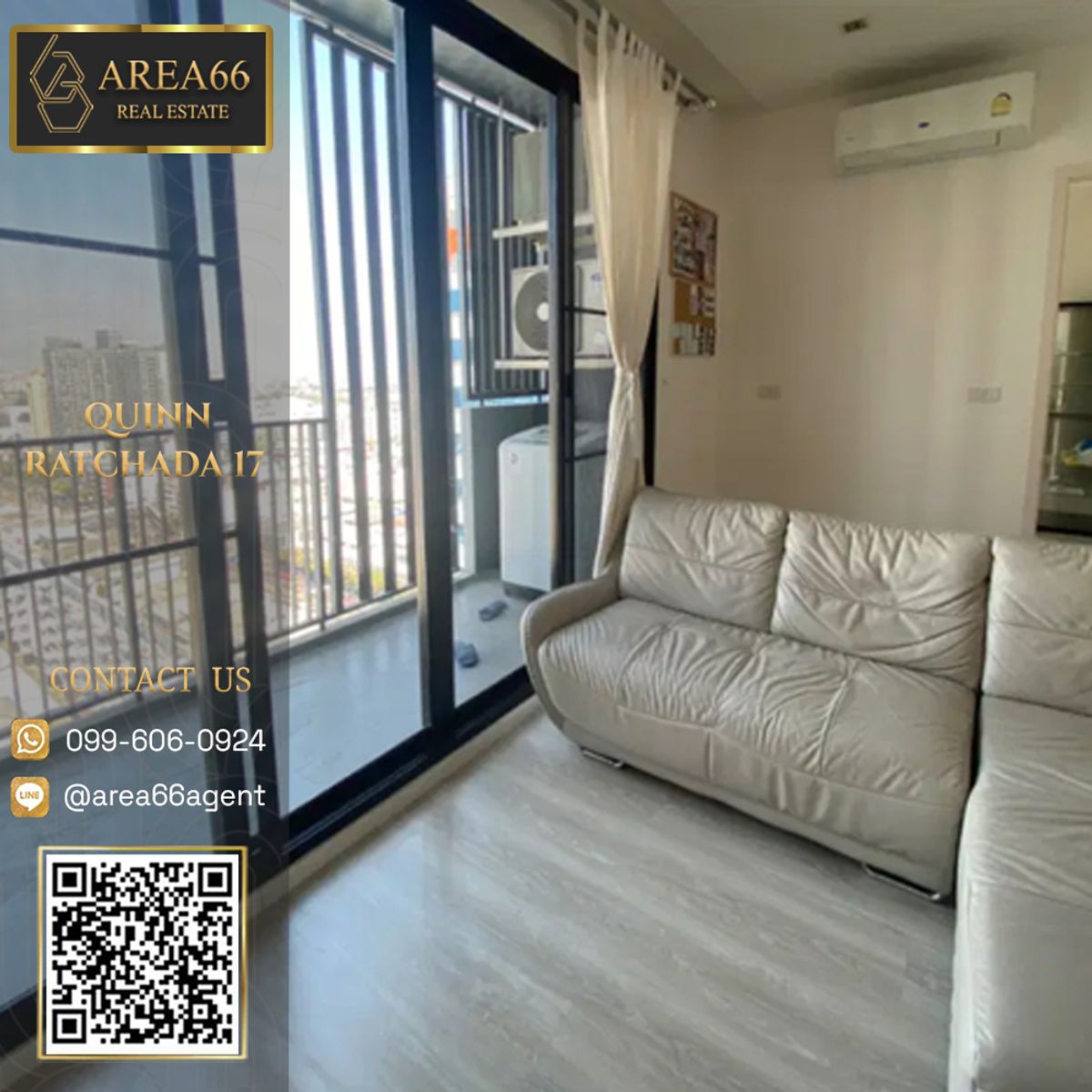 For SaleCondoRatchadapisek, Huaikwang, Suttisan : 🔥 Urgent sale !! Condo Quinn Ratchada 17