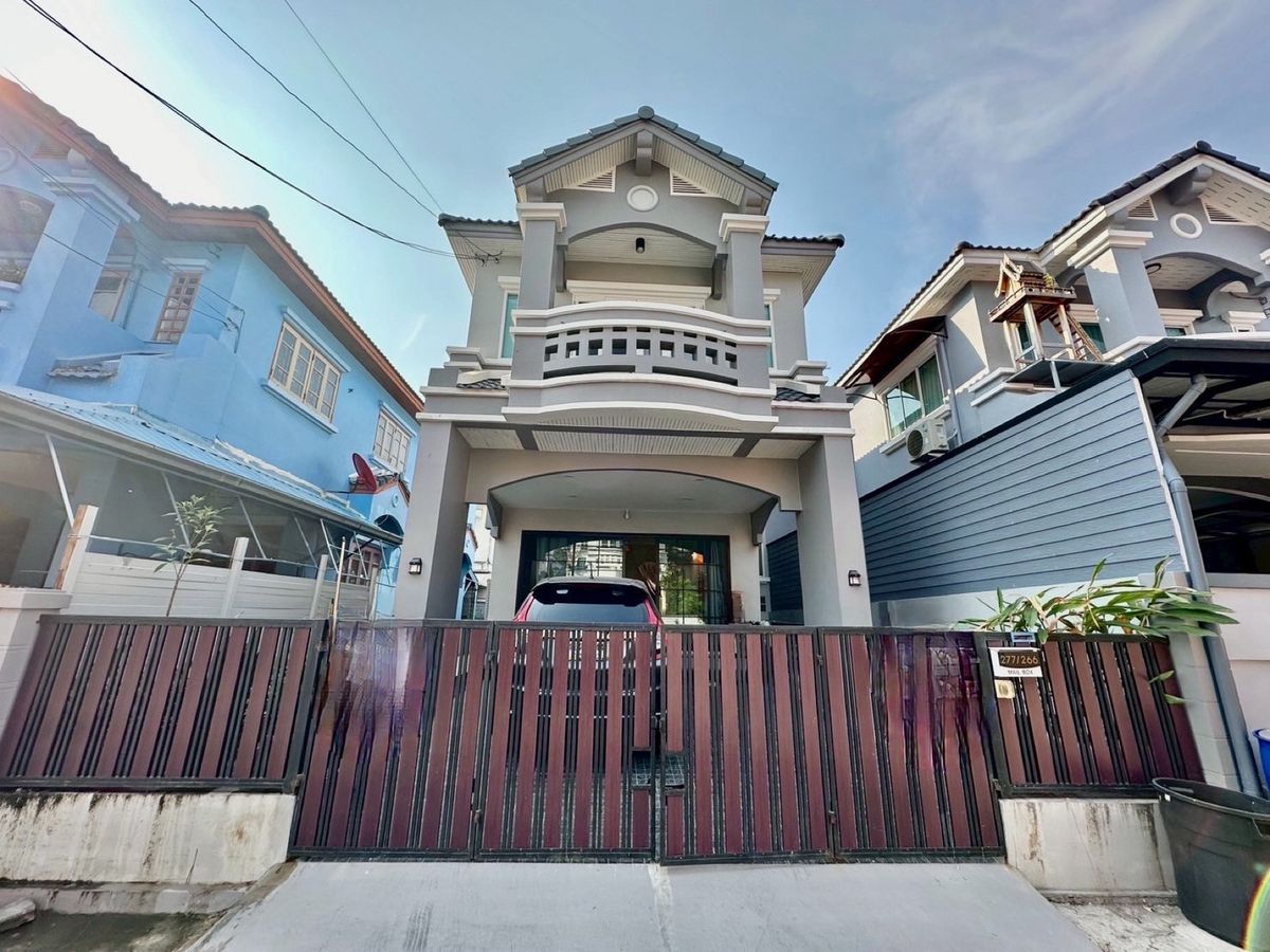 ขายบ้านสมุทรปราการ สำโรง : บ้านเดี่ยว นันทนา การ์เด้น 2 / 3 ห้องนอน (ขาย), Nantana Garden 2 / Detached House Nantana Garden 2 / 3 Bedrooms (FOR SALE) NICE005