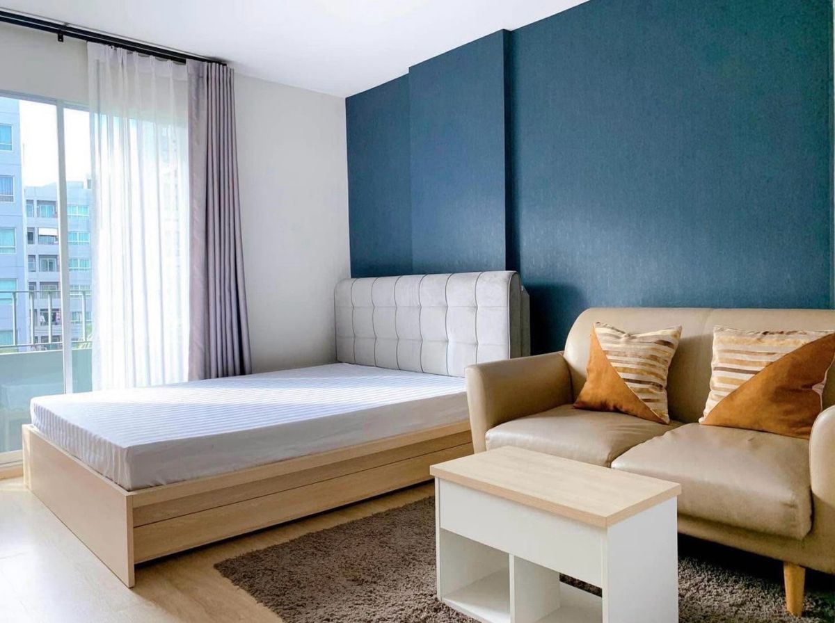 For RentCondoOnnut, Udomsuk : Elio Del Ray Sukhumvit 64, Floor 5, Project View +City View Studio 25 sqm. Price 8,500 baht