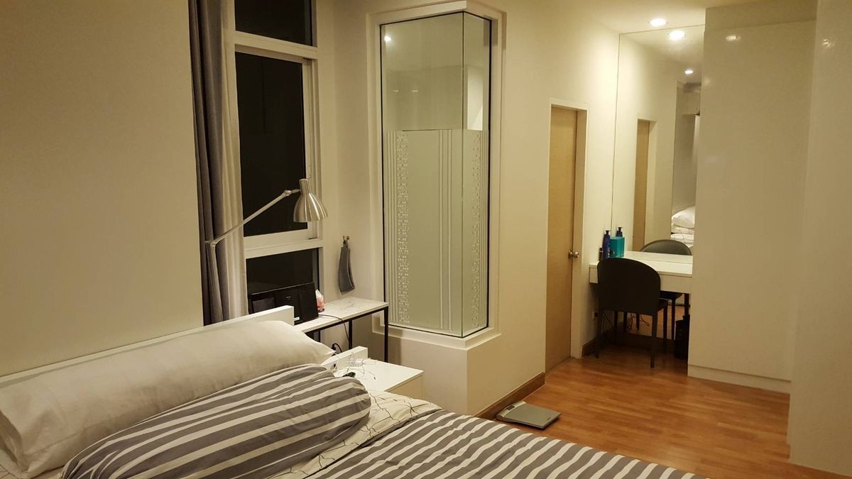 For SaleCondoBangna, Bearing, Lasalle : Sell ​​Coast Bangkok, Room 57 sqm. Floor 21, beautiful view, no building.