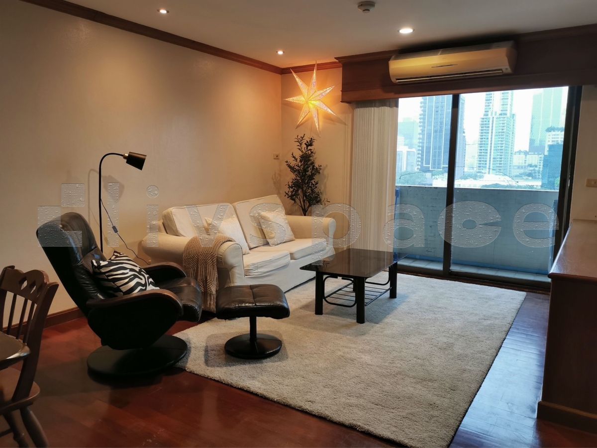 For RentCondoWitthayu, Chidlom, Langsuan, Ploenchit : [L250708001] For Rent Park Ploenchit | 1 Bedroom | Size 60 sq.m. | Special Price | Ready to Move In