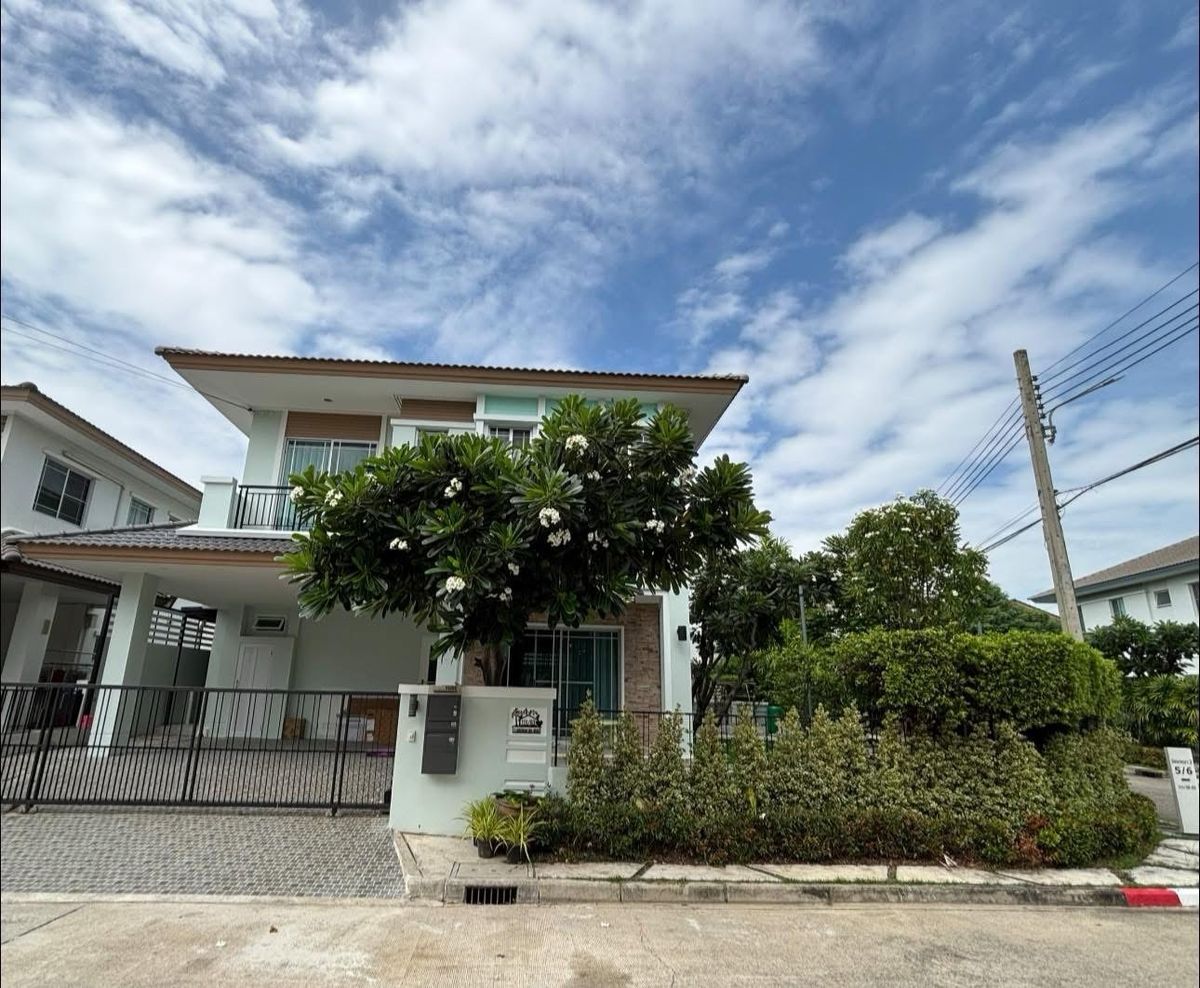 ให้เช่าบ้านลาดกระบัง สุวรรณภูมิ : ให้เช่าบ้างเดี่ยว หมู่บ้านมัณฑนา2 ใกล้เมกะ