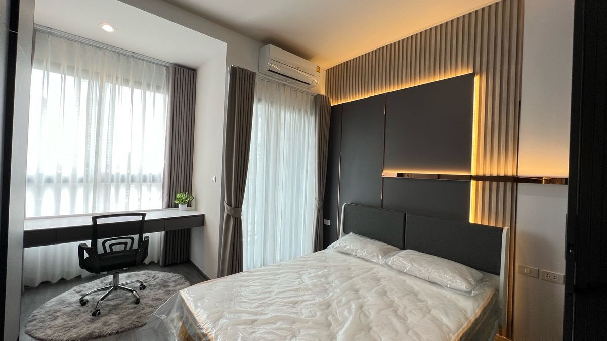 For RentCondoOnnut, Udomsuk : 🎉RENT / Rent IDEO Sukhumvit Rama 4 350 m to BTS Newly Decorated 24,000