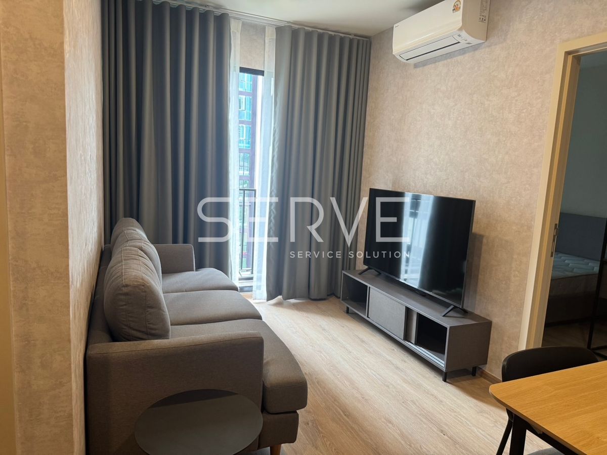 For RentCondoRama9, Petchburi, RCA : 2 Beds 2 Baths Nice Room City View New Condo Good Location Close to MRT Phra Ram 9  220 m  @ NUE District R9 