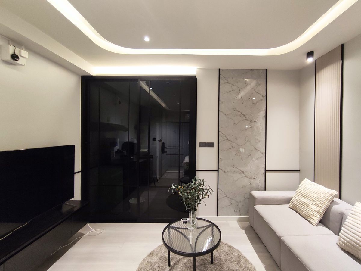 ให้เช่าคอนโดรัชดา ห้วยขวาง : เช่า RR331 City Living Ratchada ห้องสวย เฟอร์นิเจอร์ครบครัน ใกล้รถไฟฟ้า MRT ห้วยขวาง