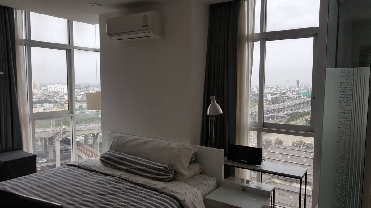 For SaleCondoBangna, Bearing, Lasalle : Sell ​​Coast Bangkok, Room 57 sqm. Floor 21, beautiful view, no building.