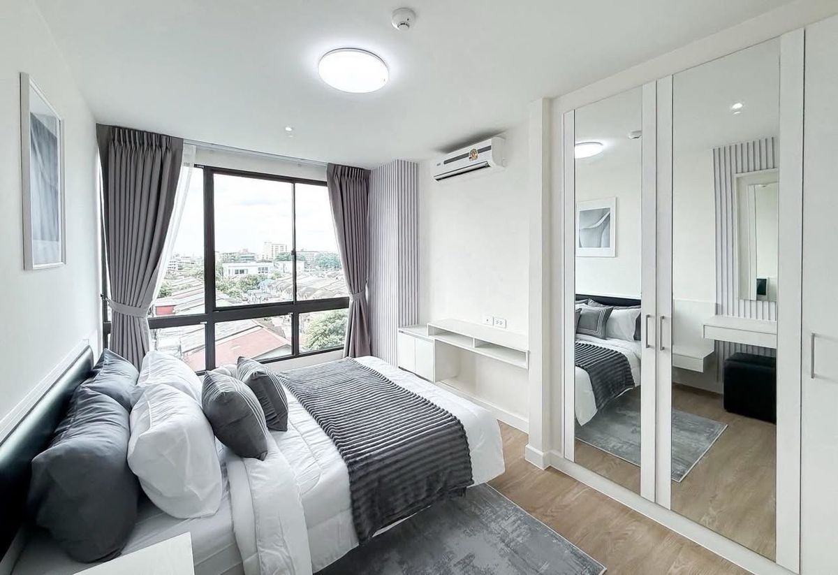 For SaleCondoOnnut, Udomsuk : 🏡 The beautiful room at the cover is ready to move in. Icondo Sukhumvit 103