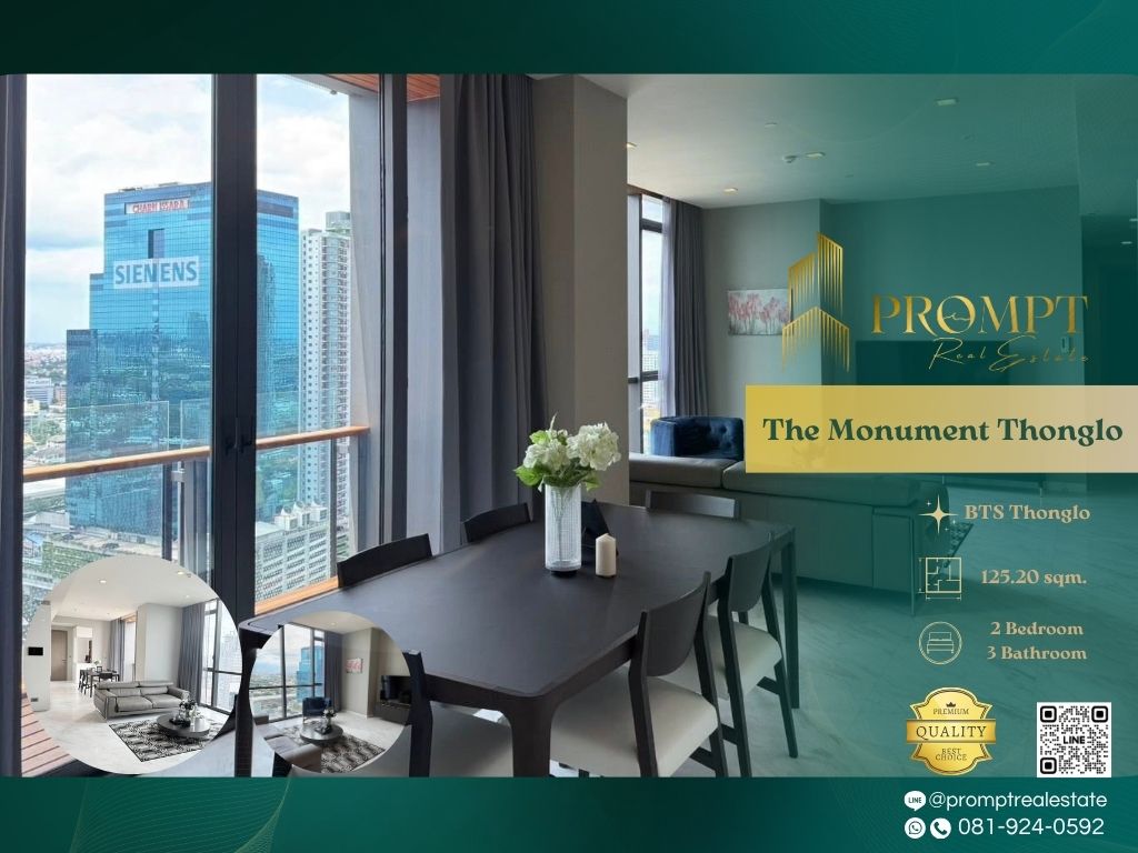ให้เช่าคอนโดสุขุมวิท อโศก ทองหล่อ : ST13483 - The Monument Thonglo :  เดอะ โมนูเมนต์ ทองหล่อ - Pet Friendly