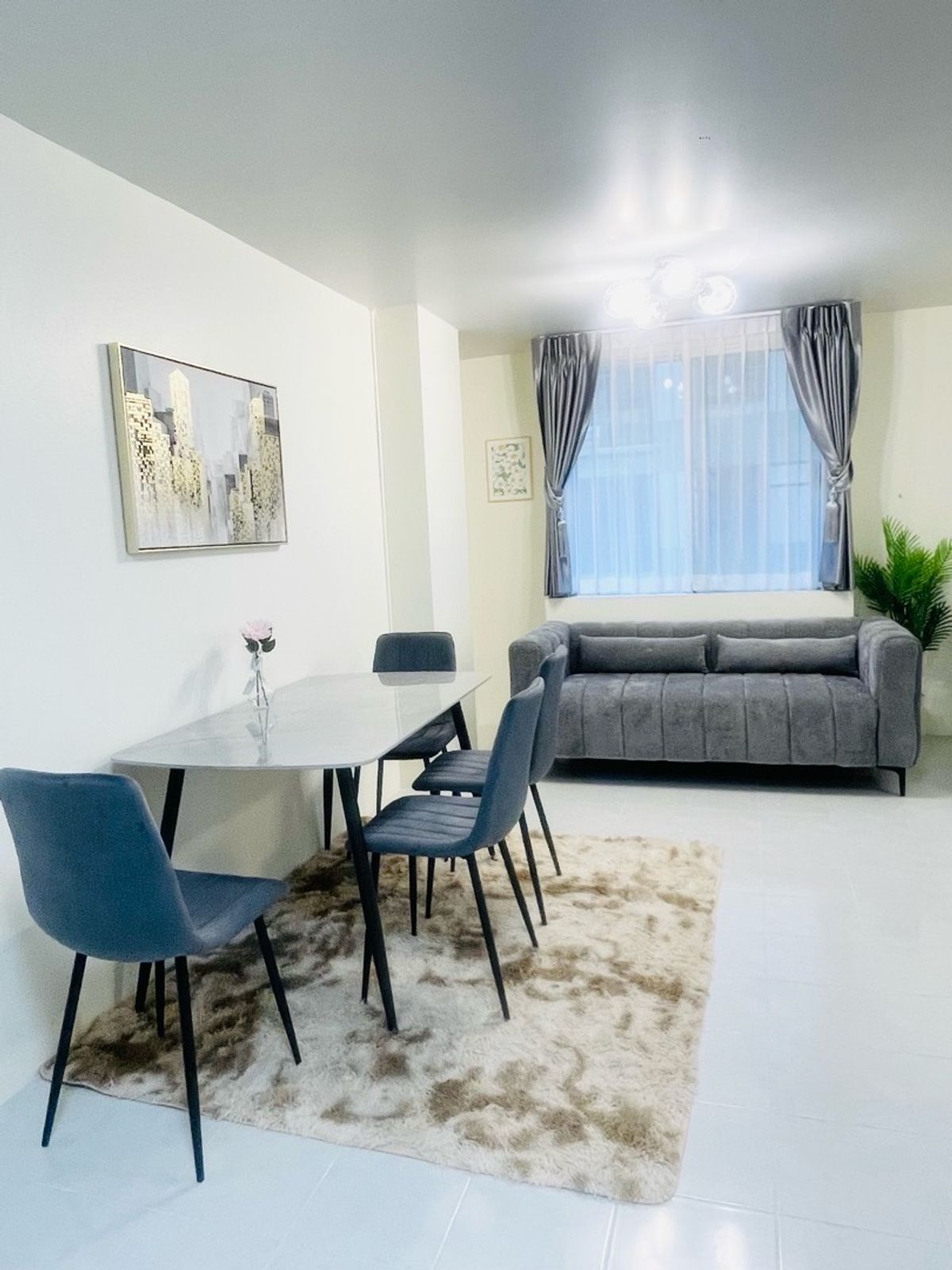 For RentCondoBangna, Bearing, Lasalle : Condo shady atmosphere in the heart of Bang Na - Ferre, complete, complete!