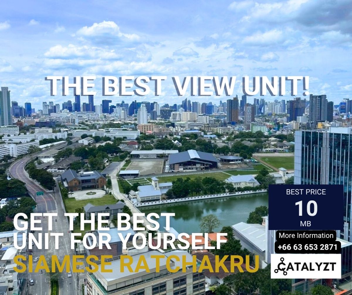 For SaleCondoAri,Anusaowaree : THE BEST VIEW UNIT!
In Ari Area! 
Siamese Ratchakru for Sale