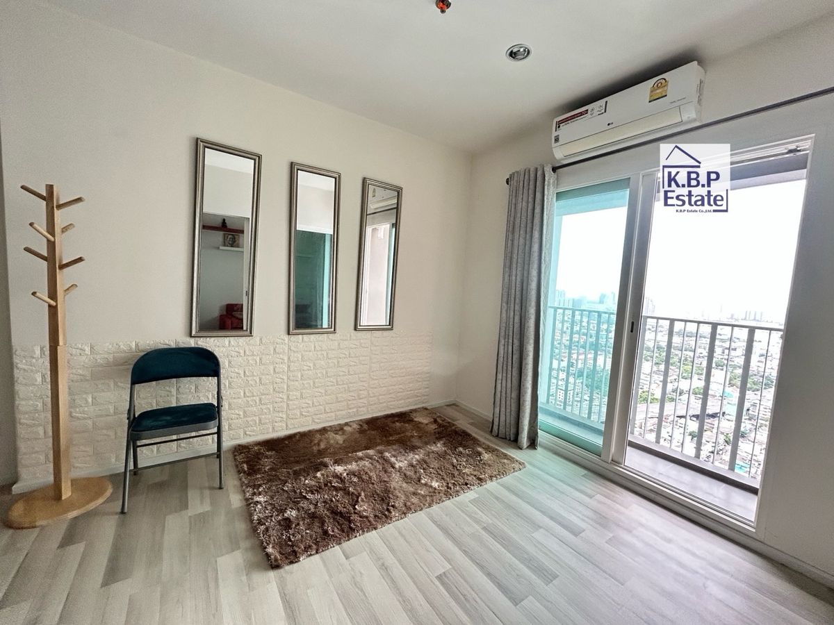 For SaleCondoSathorn, Narathiwat : Selling the Key Sathorn-Jerirat High class-Very beautiful view. 1 bedroom, 1 bathroom, size 32.75 sqm, 36th floor
