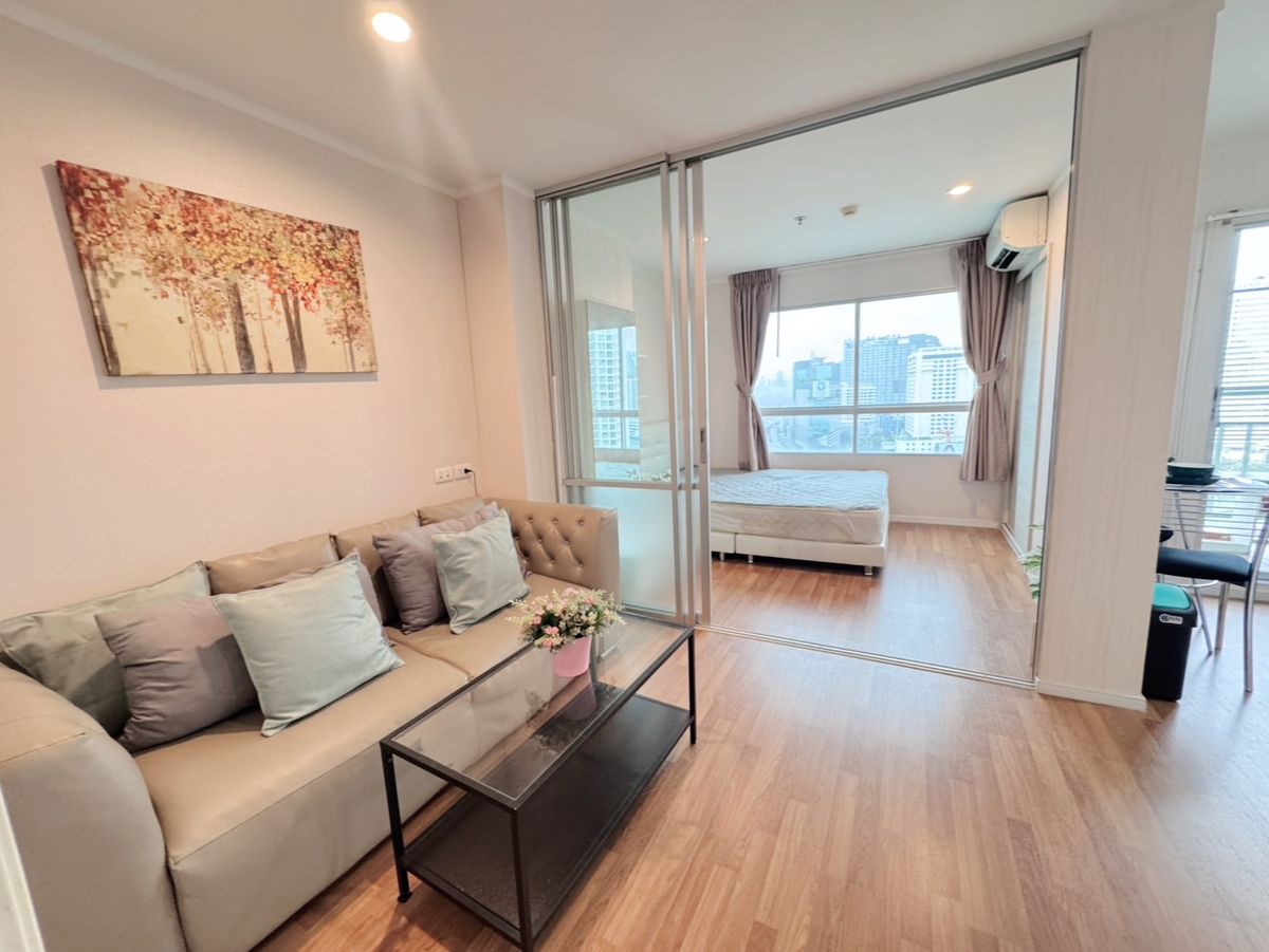 ให้เช่าคอนโดพระราม 9 เพชรบุรีตัดใหม่ RCA : RENT !! Condo Lumpini Park, MRT Rama 9, 1 Bed, Tower A, Floor 20, Area 26 sq.m., Rent 11,500 Baht
