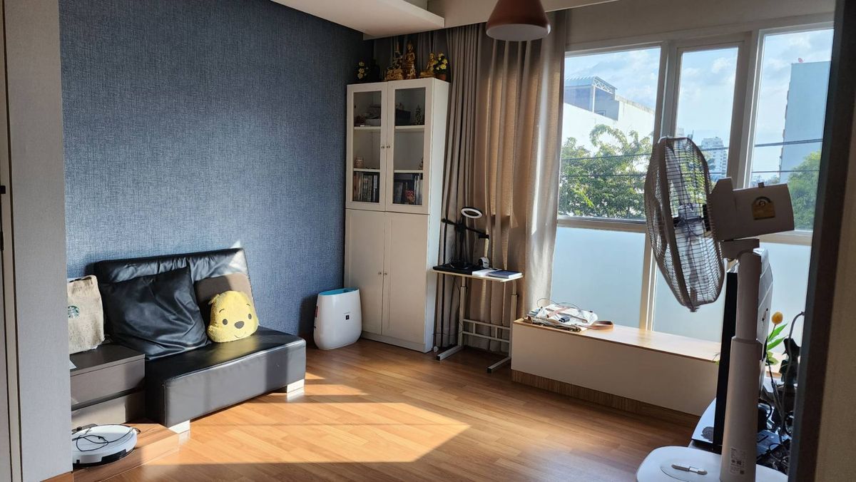 For SaleCondoSapankwai,Jatujak : Selling is sold in a new corner room, never rented 1 bedroom, 1 bathroom, Lumpini Park Vibhavadi-Chatuchak