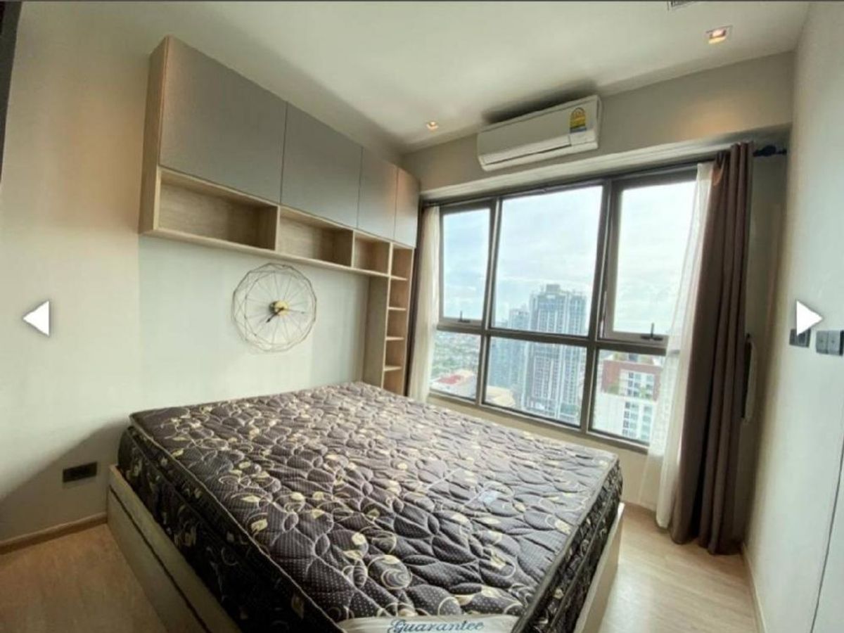 For SaleCondoThaphra, Talat Phlu, Wutthakat : Whizdom Station Ratchada Tha Phra【𝐒𝐄𝐋𝐋 & 𝐑𝐄𝐍𝐓】🔥Minimalist modern room, white-wood tone furniture, perfect function🔥 Contact Line ID: @hacondo