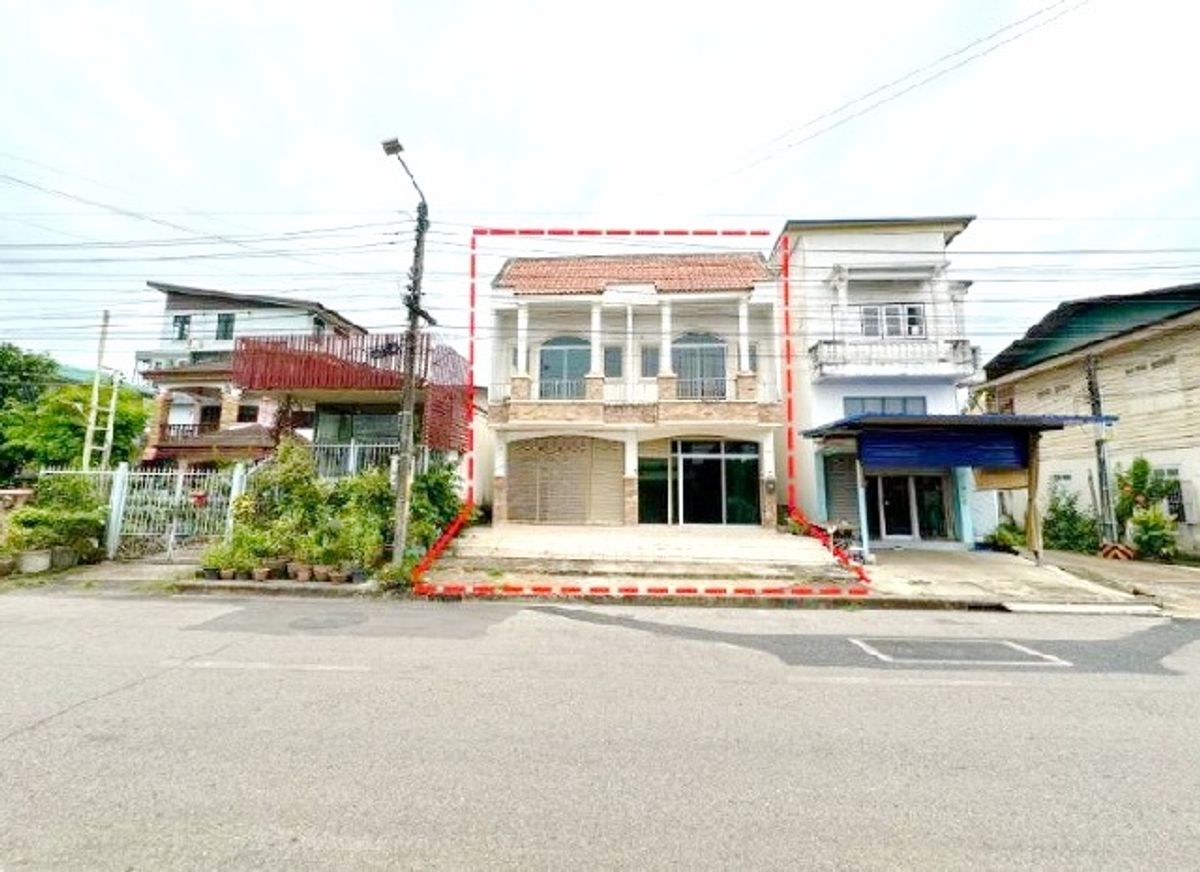 ให้เช่าอาคารพาณิชย์หนองคาย : รร.เซ็นต์ปอลหนองคาย 1.7กม. ตลาดวัดธาตุ ให้เช่าอาคารพาณิชย์ 2 ชั้น 36 ตร.วา.290 ตร.ม.2 นอน 2 น้ำ ติดถนนหลัก ตลาดท่าเสด็จ 3.2 กม.