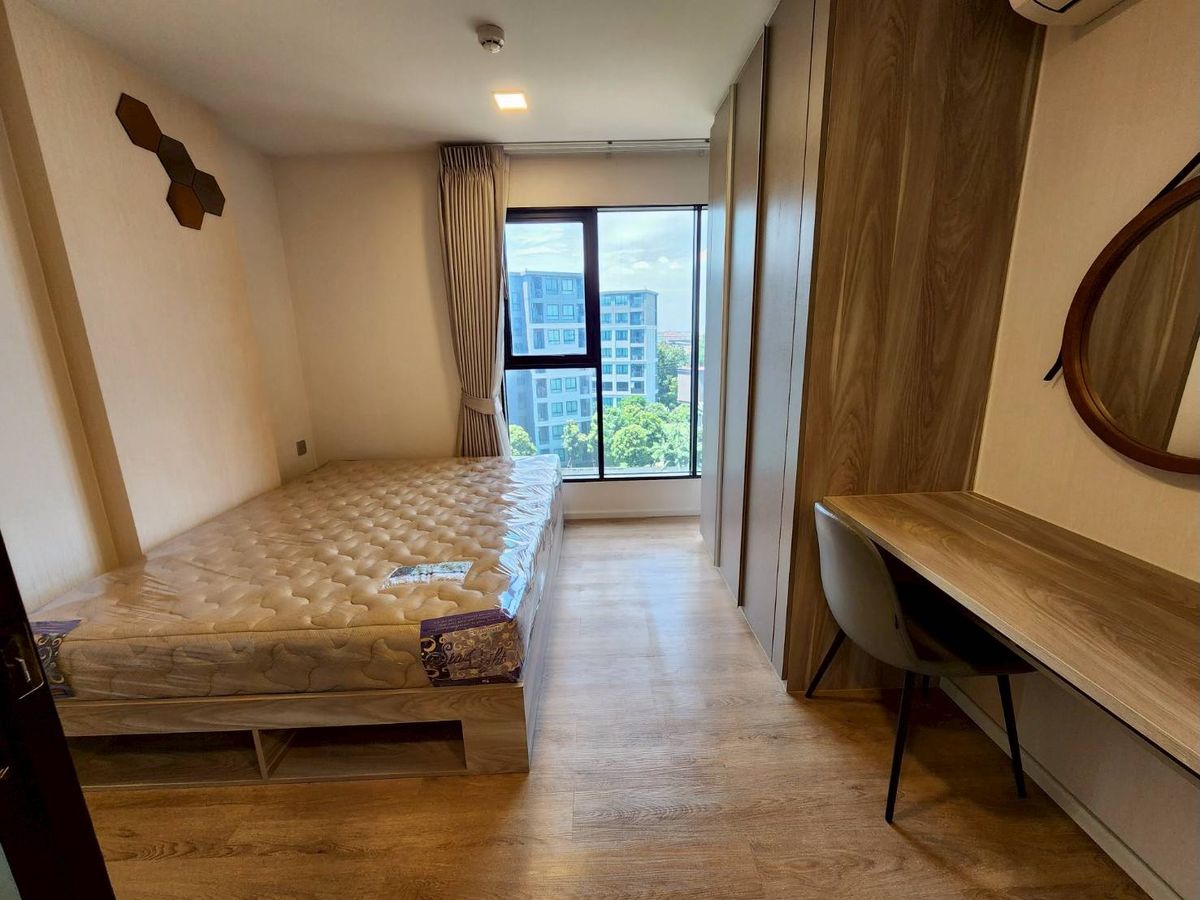 For RentCondoPathum Thani,Rangsit, Thammasat : 🏡 For rent, Kave Tu💖 Building C, Floor 6 | 27 sq.m. Special View Sabai Ta ✅️ Ready to move in