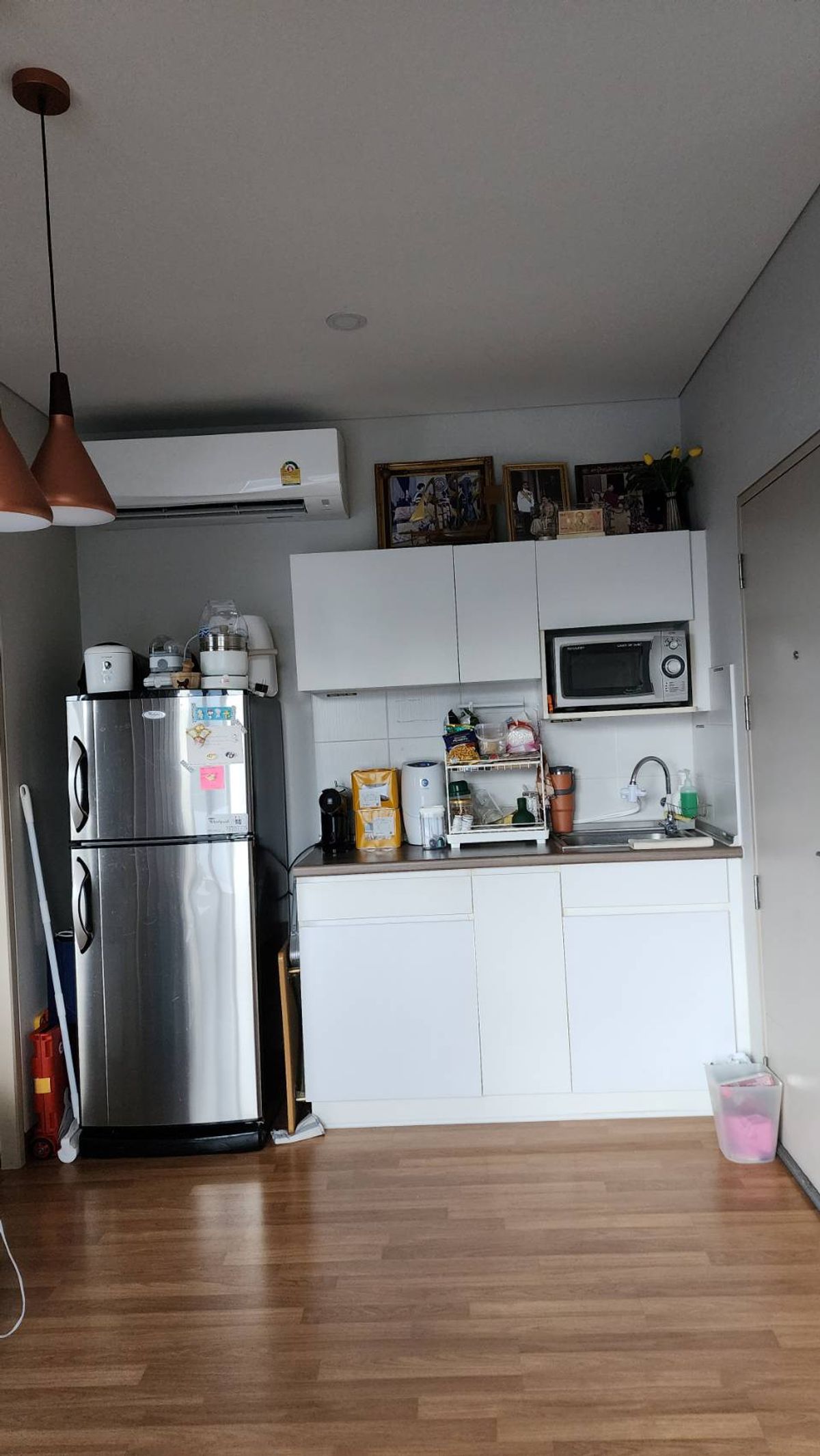 For SaleCondoSapankwai,Jatujak : Selling is sold in a new corner room, never rented 1 bedroom, 1 bathroom, Lumpini Park Vibhavadi-Chatuchak